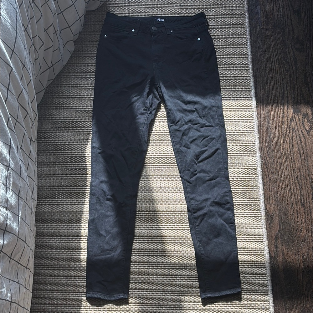Paige Black Skinny Jeans